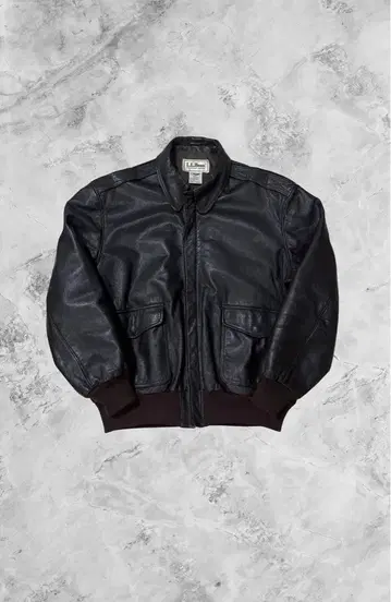 A2 가죽 자켓 80's L.L.BEAN 미국제 플라이트 자켓