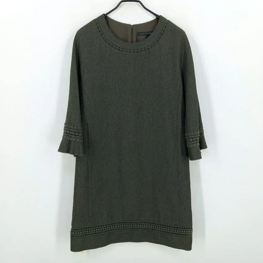 올리브데올리브 춘하 7부소매 미니원피스 카키88-160 (HU47152)