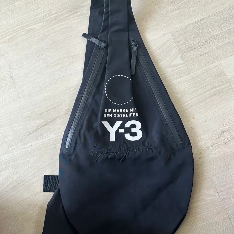 ADIDAS Y-3 아디다스 요지야마모토 블랙 슬링백 크로스백