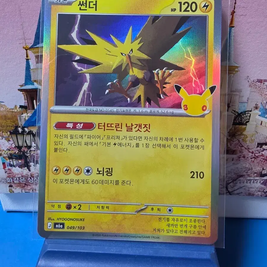 포켓몬카드 30주년 썬더
