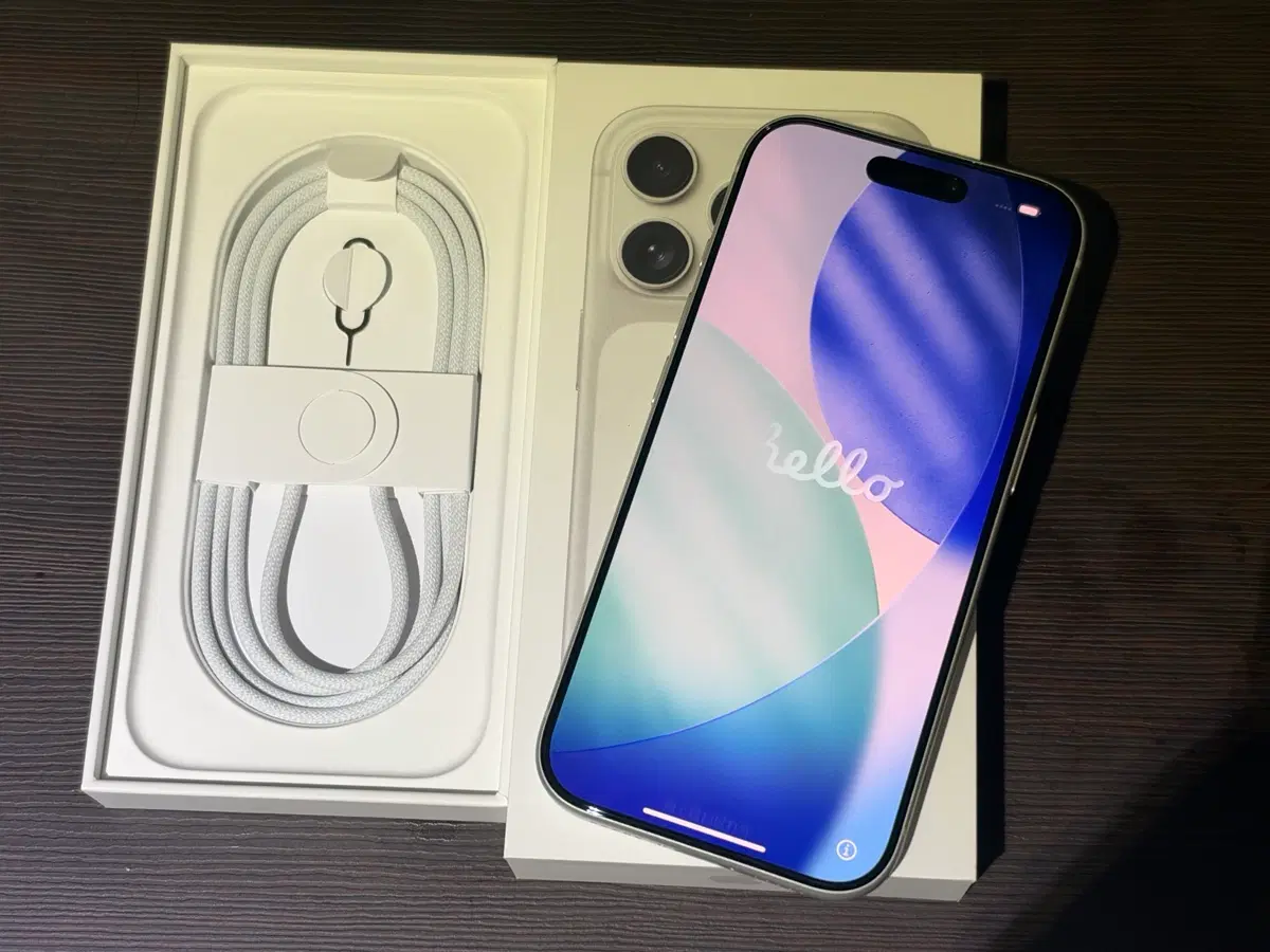 아이폰 17프로 256GB 실버 풀박스