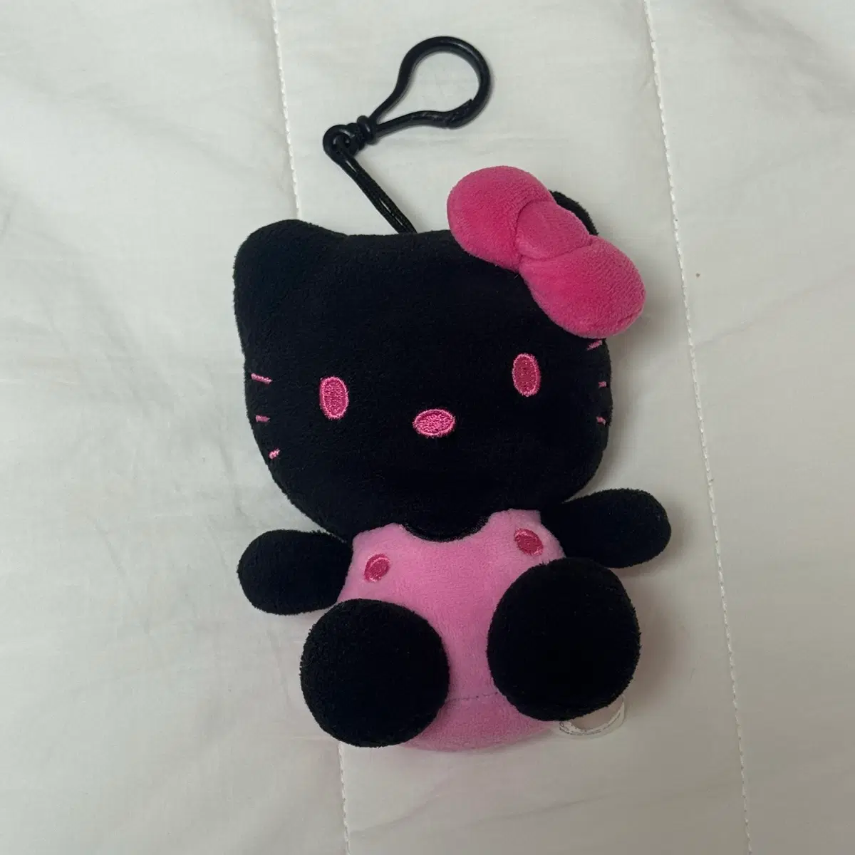헬로키티 블랙 핑크 인형 누이