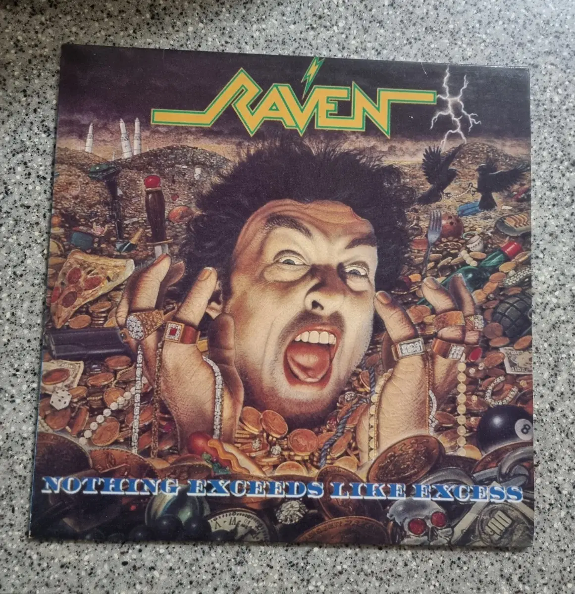 레이븐 Raven / Nothing exceeds like excess [LP]