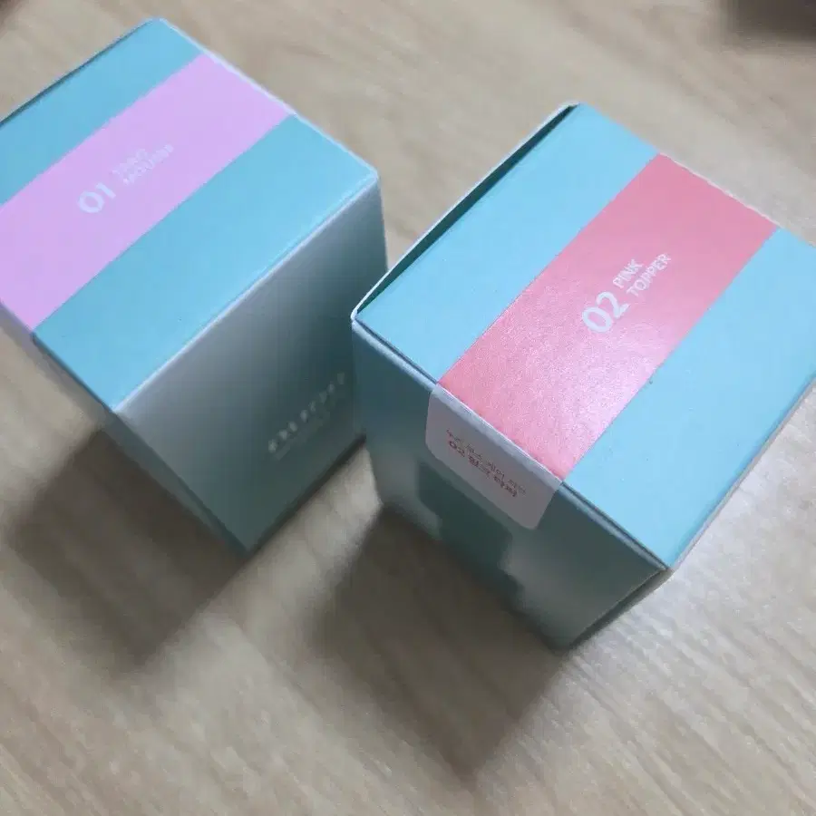 누즈 무스케어치크 01 타로무스/ 02 핑크타퍼