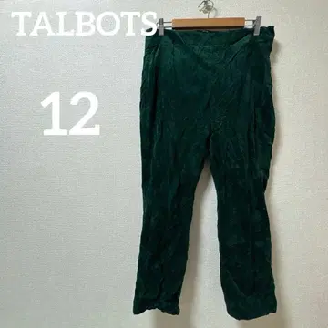 1점 한정 TALBOTS [ L ] 다크 그린 팬츠 멋짐