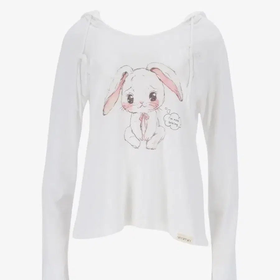 쎄쎄쎄 SULKING RABBIT HOODIE