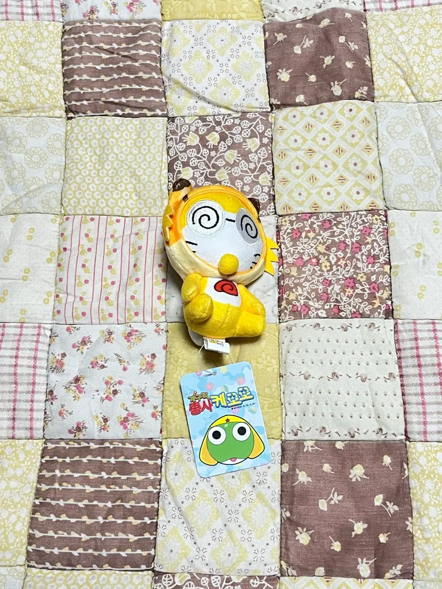 케로로중사 고양이 쿠루루 인형 키링