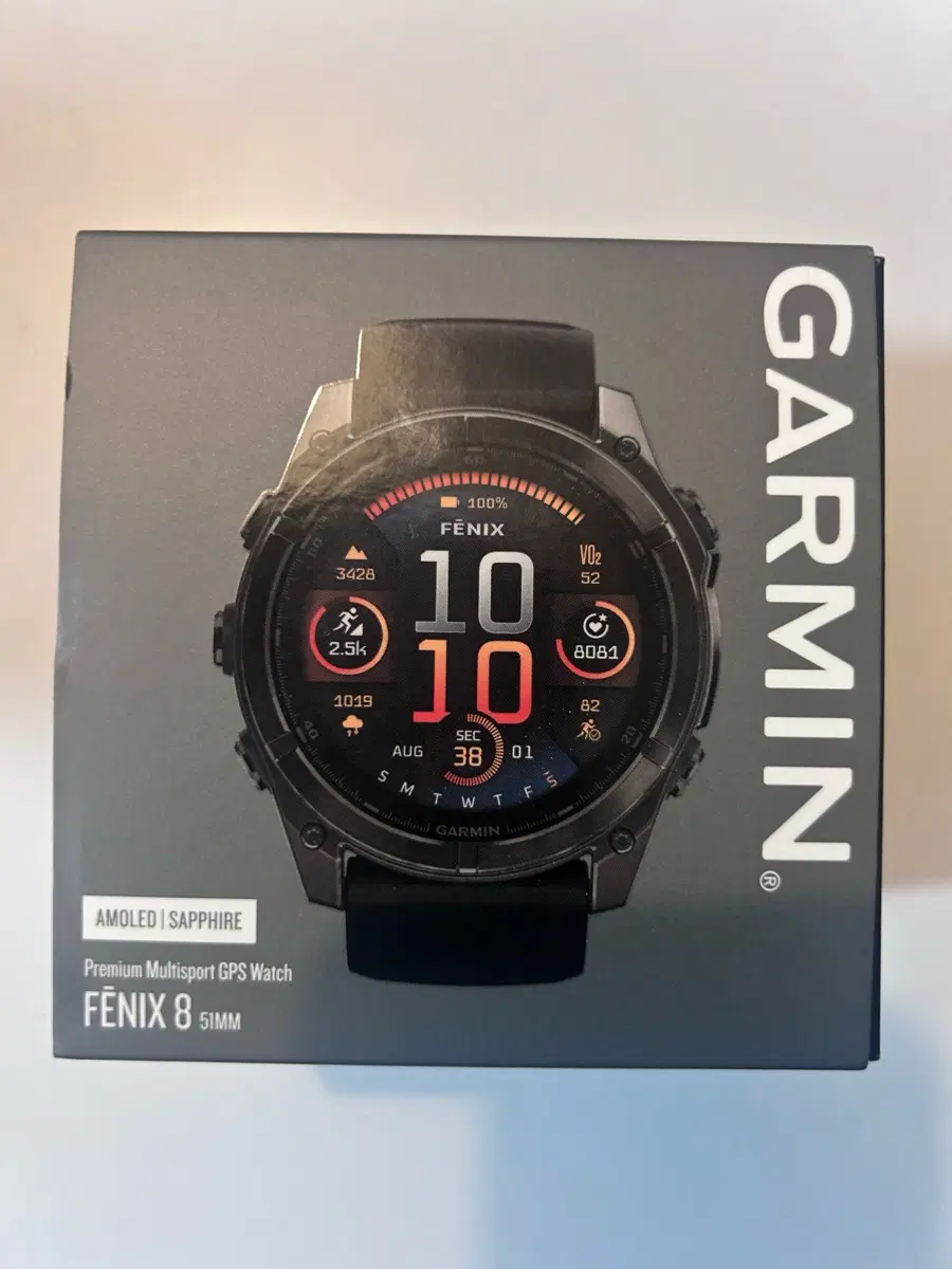 가민 Fenix 피닉스8 51mm 아몰레드 사파이어