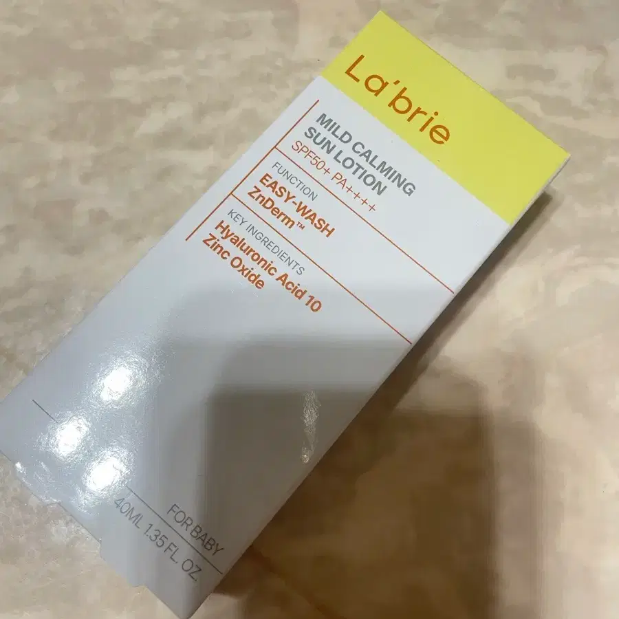 아이 유아 아동 아기 선크림 라브리에 마일드 카밍 선 로션 SPF50+ PA++++