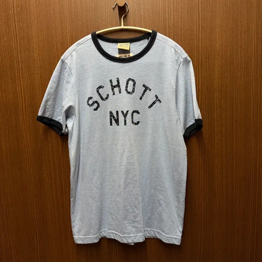 schott 쇼트 반팔 링거티 M