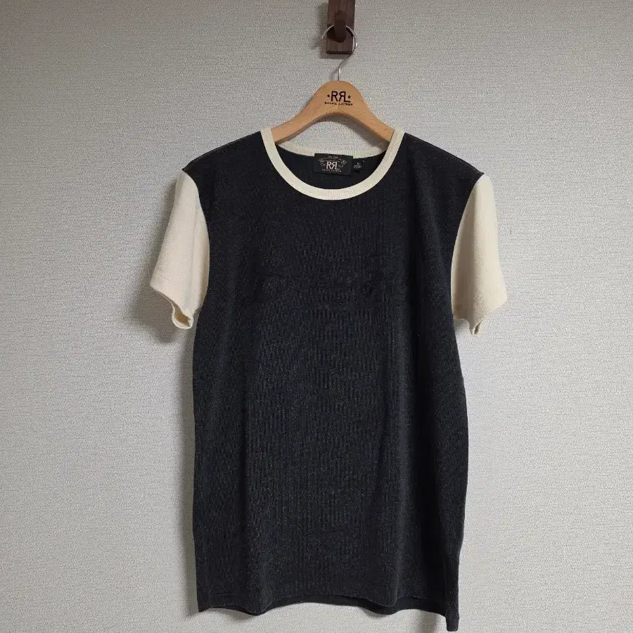 RRL 더블알엘 로고 저지 티셔츠 M