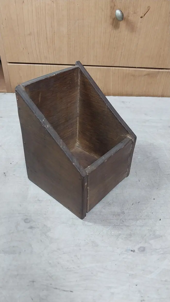 1950 일본 소형 목제 공구함