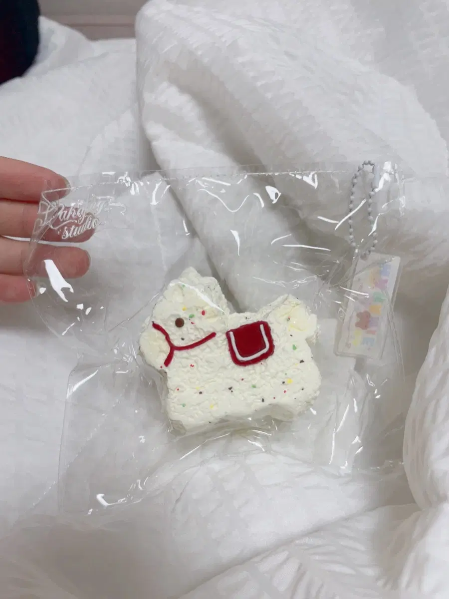 하하징 말 말랑이 3단 토스트 스퀴시 슬랑이 수제