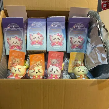 초 매지컬 치이카와 동상 피규어 4개 세트 치이카와 시사 2개 토끼
