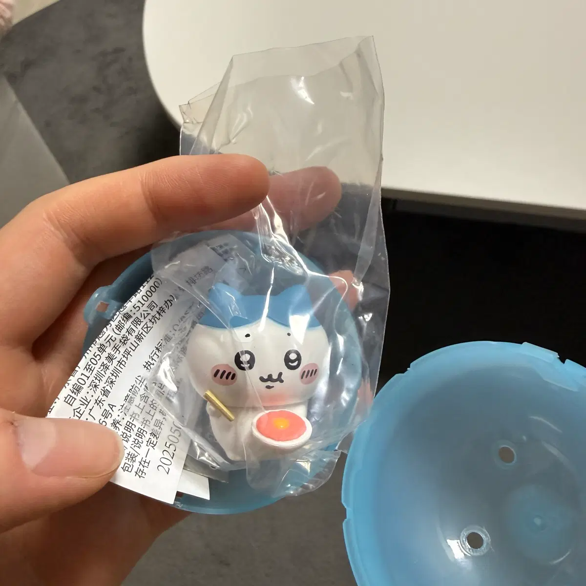 먼작귀 하치와레 가챠 피규어