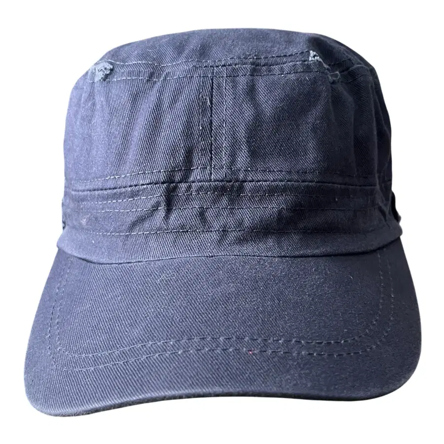 Vtg 워싱 밀리터리캡 네이비