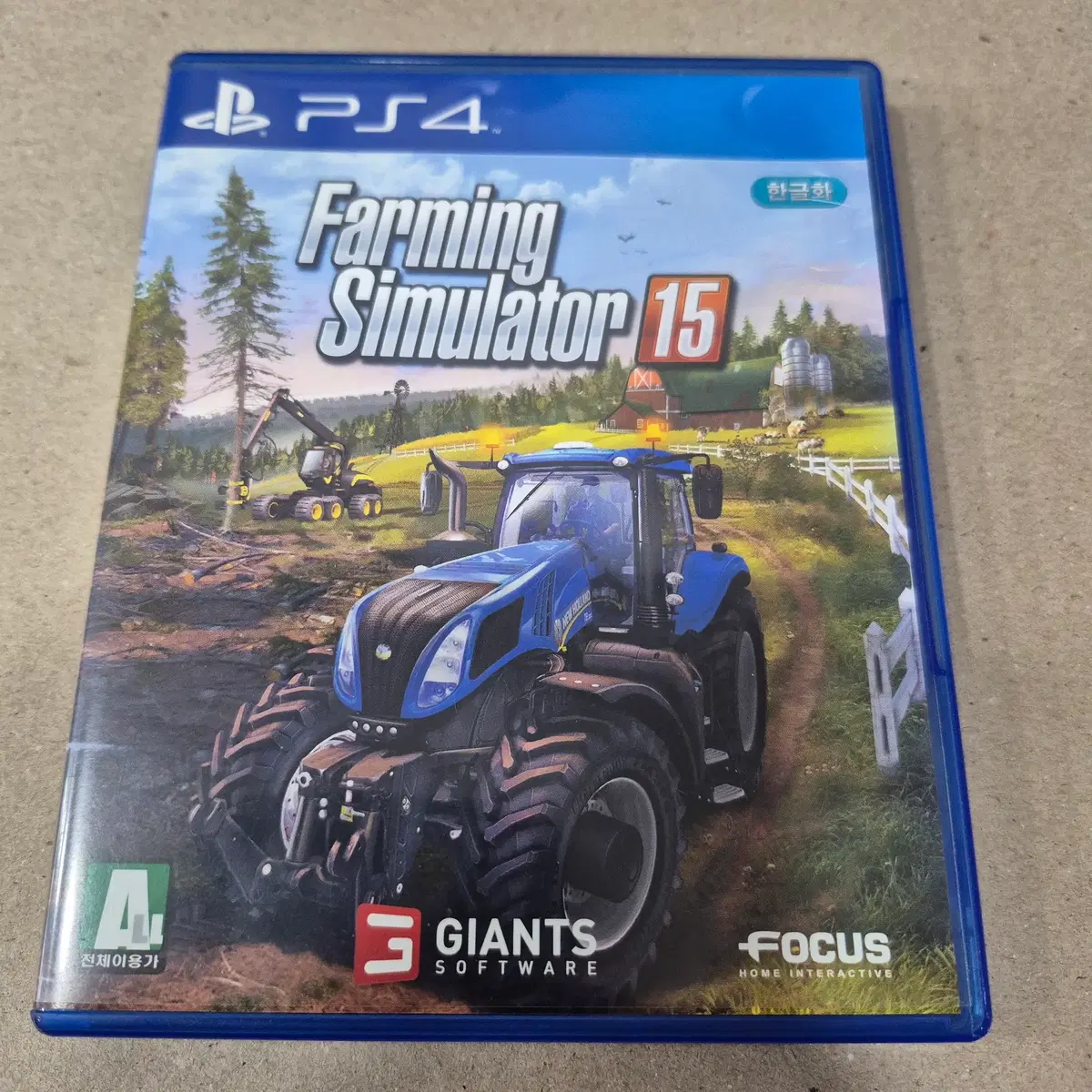 [한글/중고] PS4 파밍 시뮬레이터 15/농사 농기구 목장 트랙터