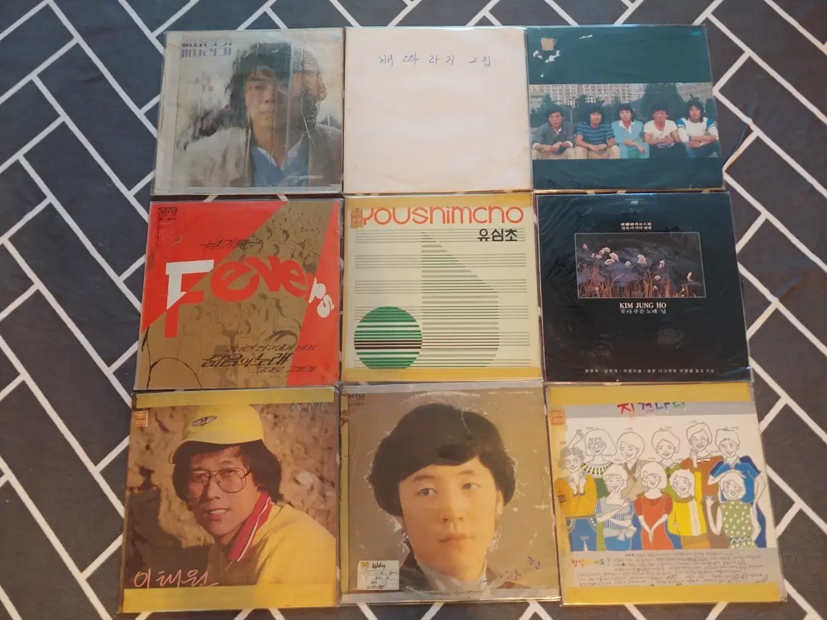 가요 LP레코드판 9장-16 판매합니다.
