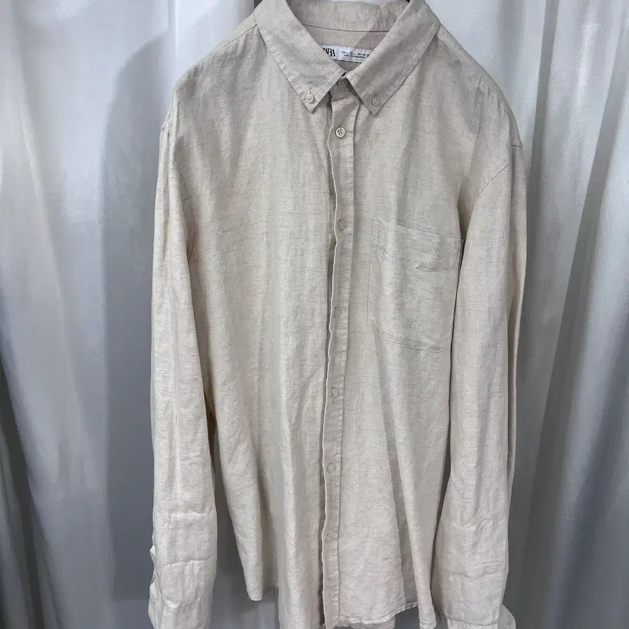 zara 자라 린넨 셔츠 (L)