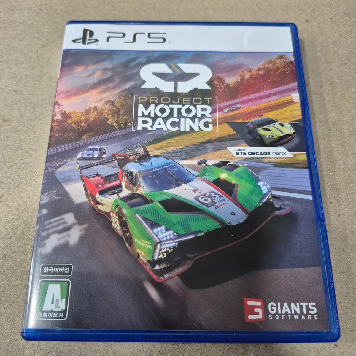 [한글/중고] PS5 프로젝트 모터 레이싱