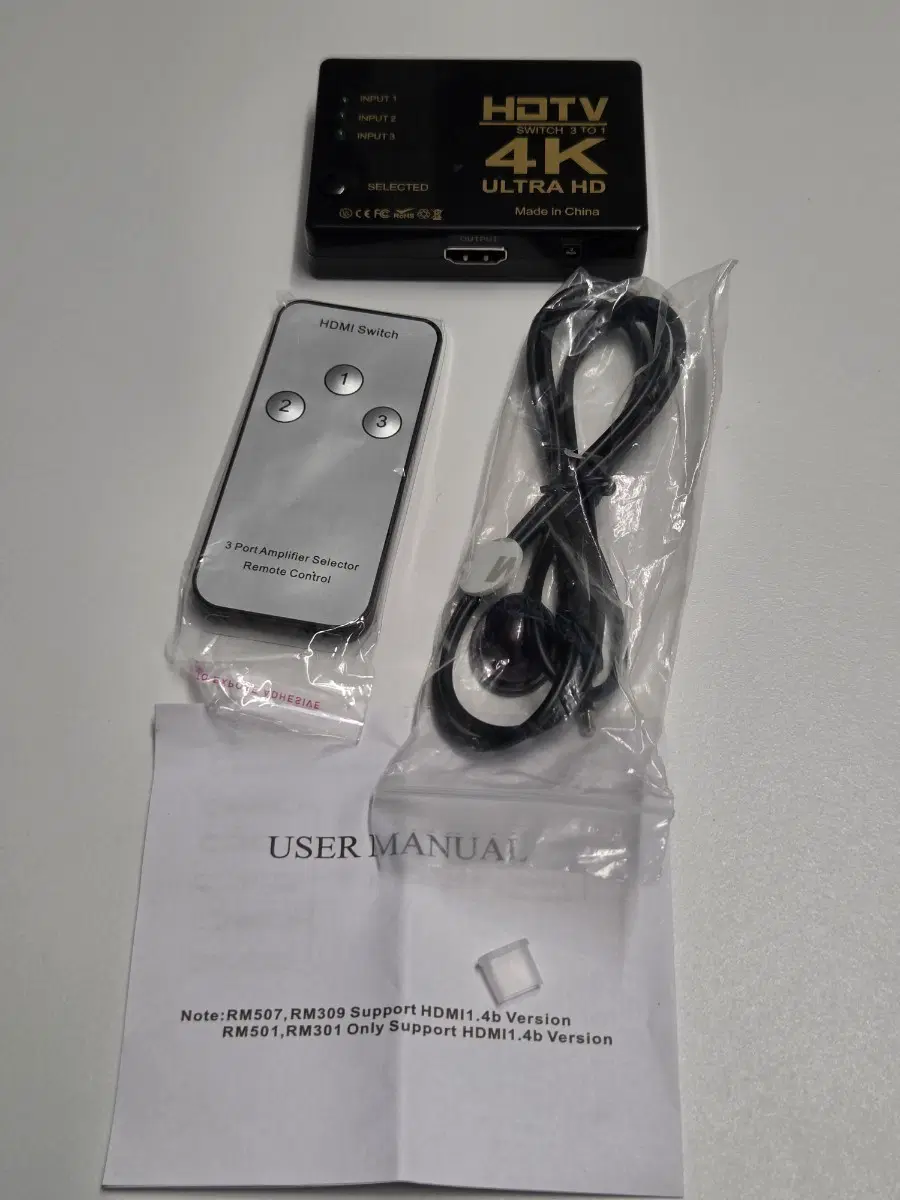 HDMI SWITCH 3:1 상태 양호