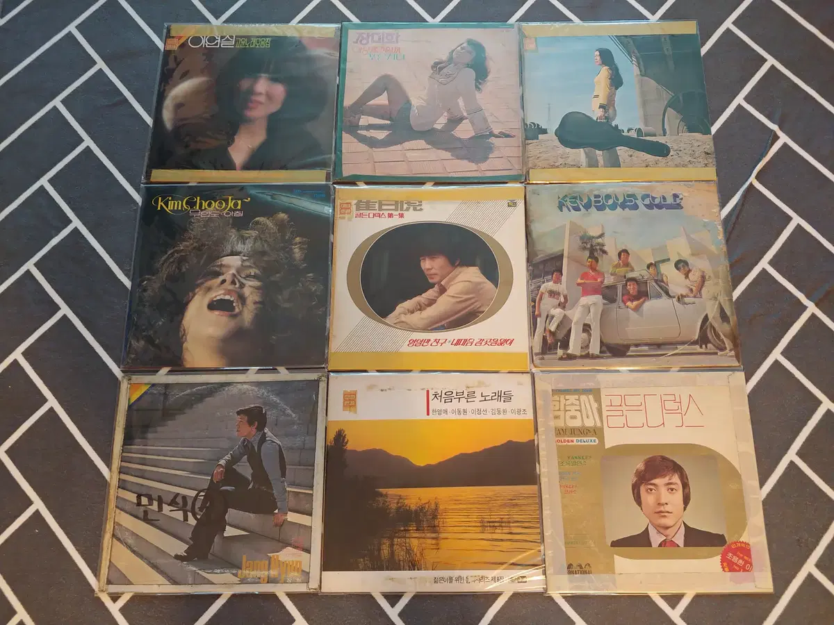 가요 LP레코드판 9장-17 판매합니다.