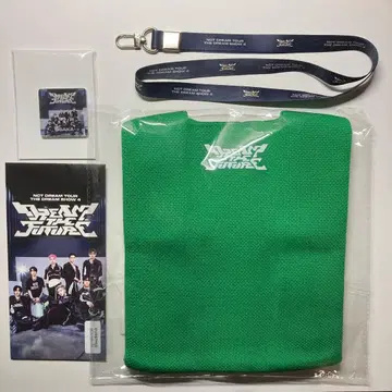 2026 NCT DREAM SMGLOBAL PACKAGE 그린 컬러 메쉬 백