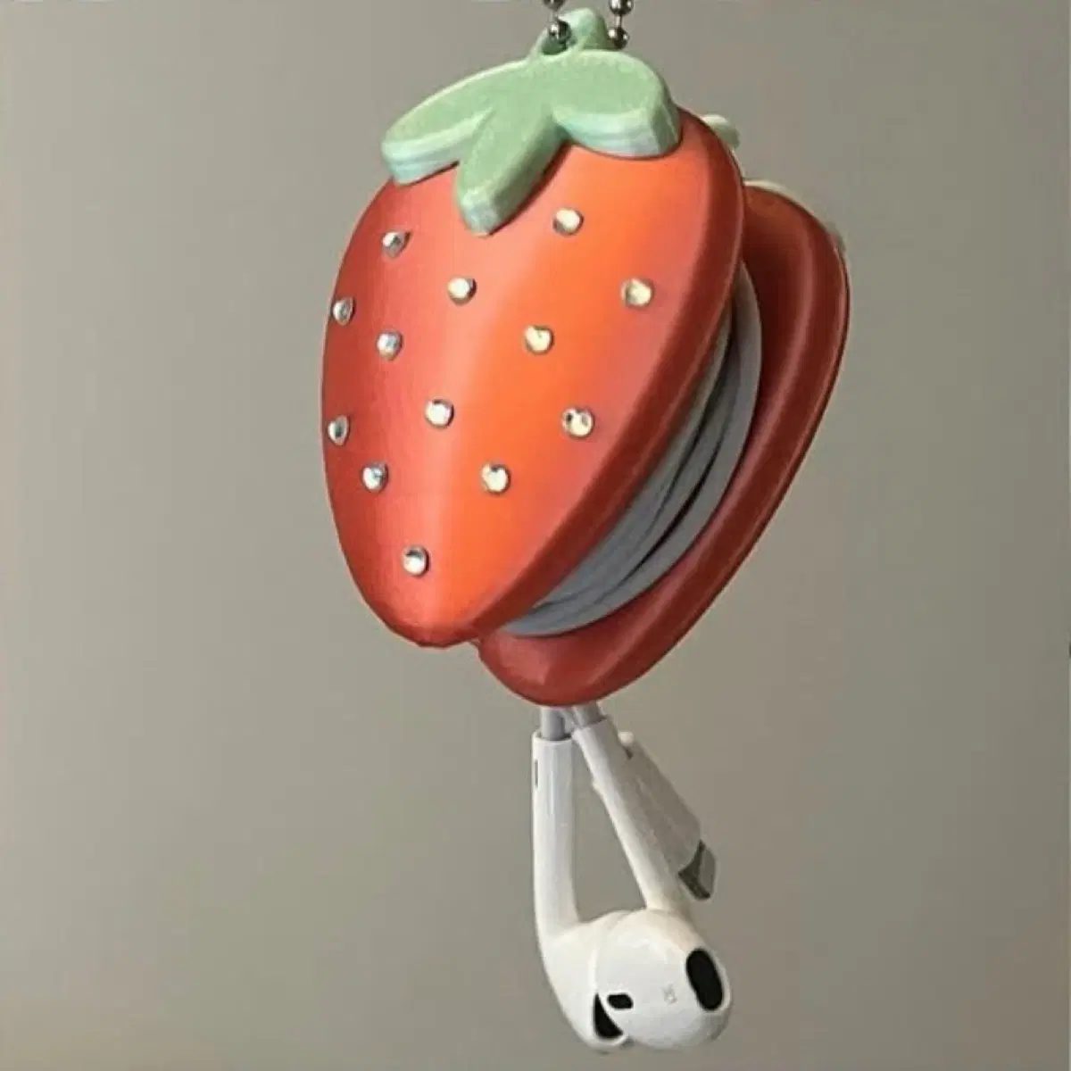 코노나츠 이어폰 선 정리 키홀더