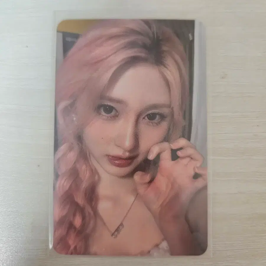 아이브 시크릿 애플뮤직 럭드 럭키드로우 가을 포카 포토카드