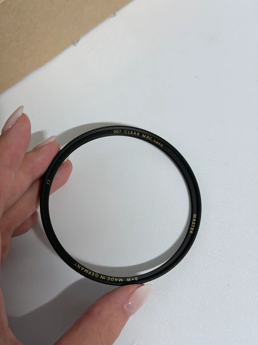 B+W 마스터 007 클리어 MRC 나노 77mm 필터