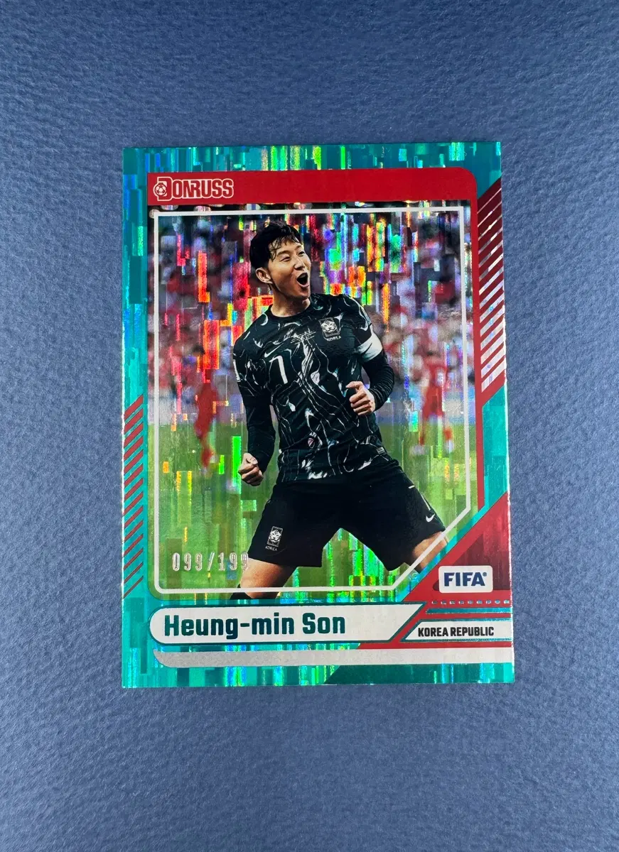 2024-25 Panini Donruss FIFA Soccer 손흥민 Green Laser Parallel 199장 한정