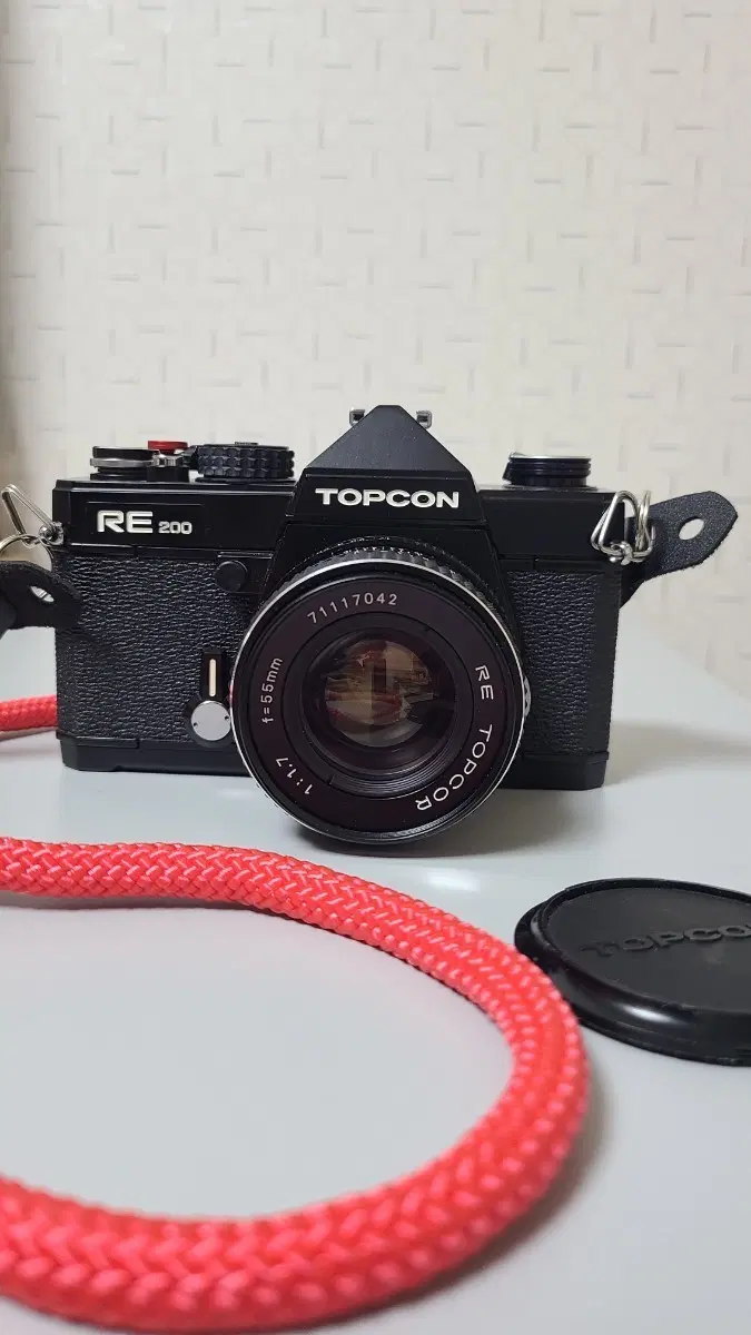 TOPCON RE-200 일본 희귀 필름 카메라