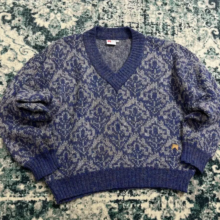 90s Marlboro Italy 말보로 모헤어 니트 스웨토 (48)