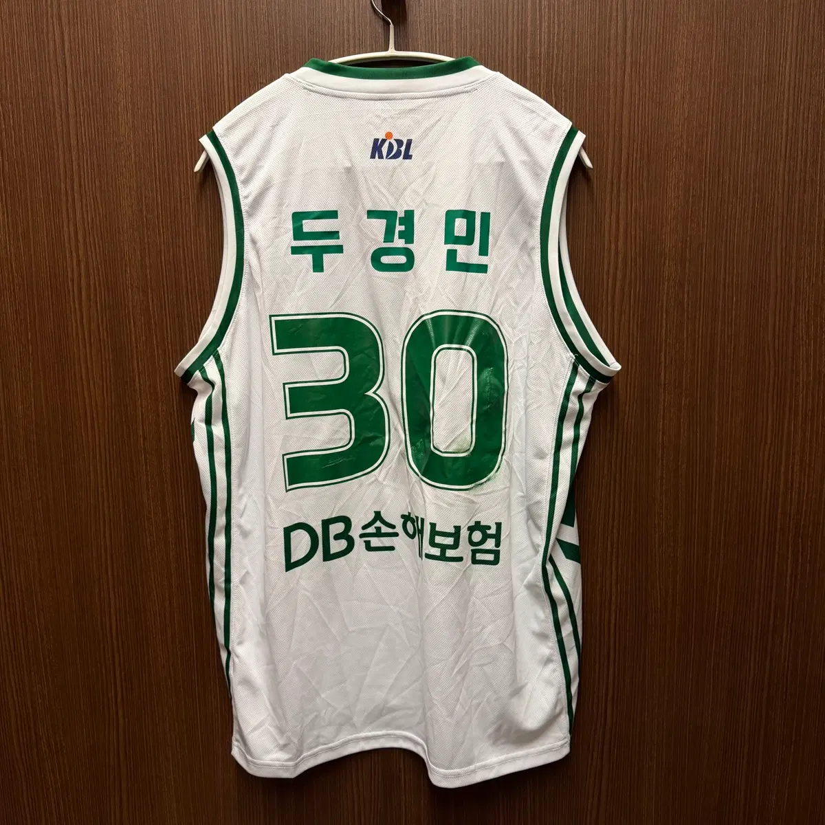 동부 원주 DB 두경민 스윙맨 농구 유니폼 XXL