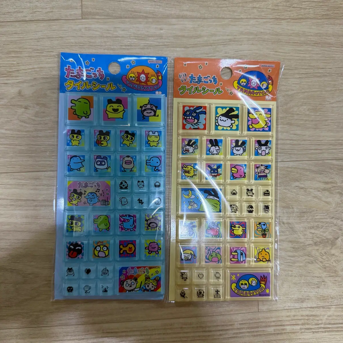 다마고치 타일스티커