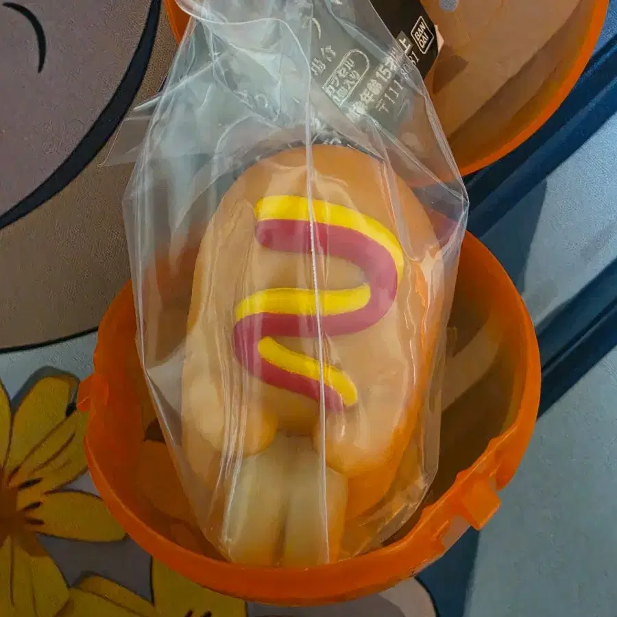 (정품)반다이 마치보케 라이트 가챠 포장마차 아메리칸도그 핫도그