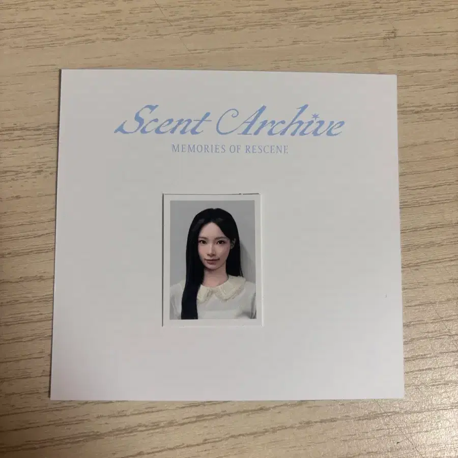 리센느 원이 증명사진 팝업 굿즈 포카 분철