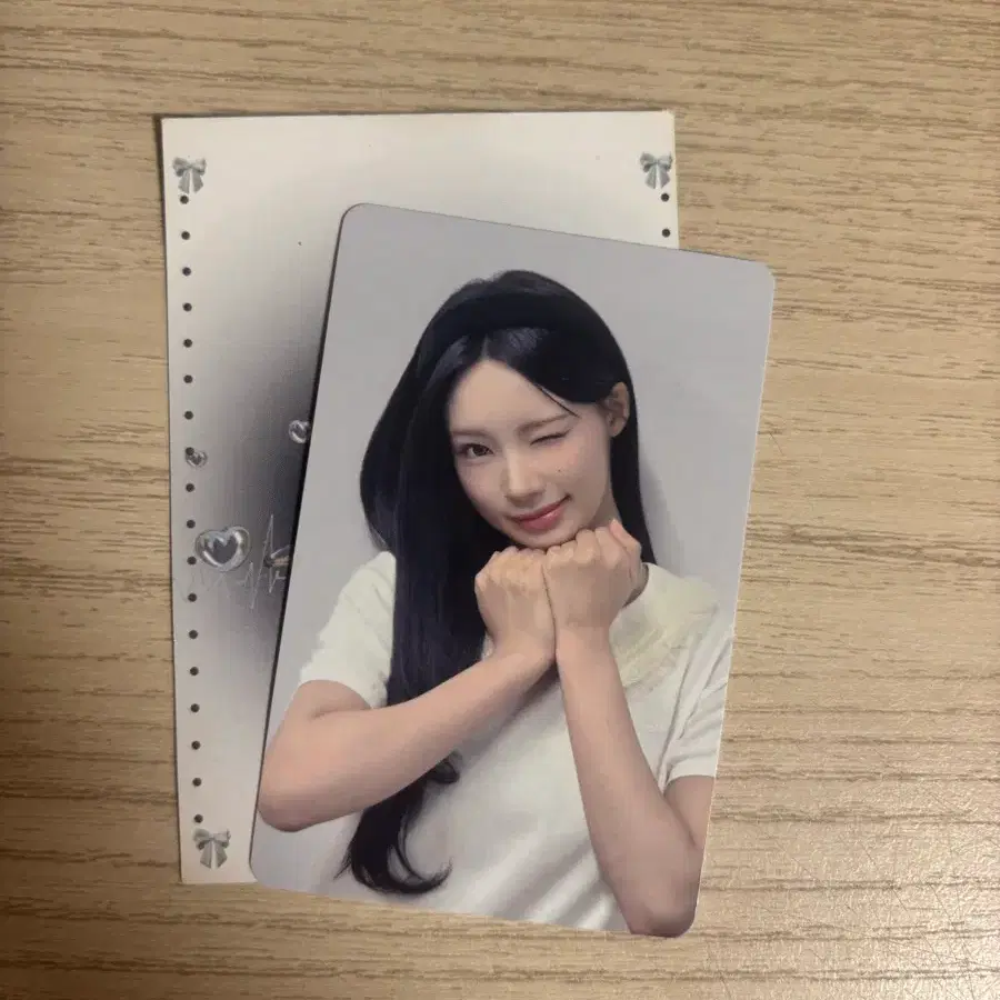 리센느 원이 티셔츠 포카 팝업 미공포 분철