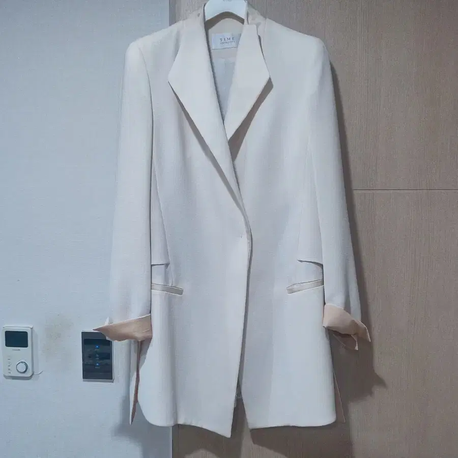 타임 여성 봄가을용재킷 아이보리 55