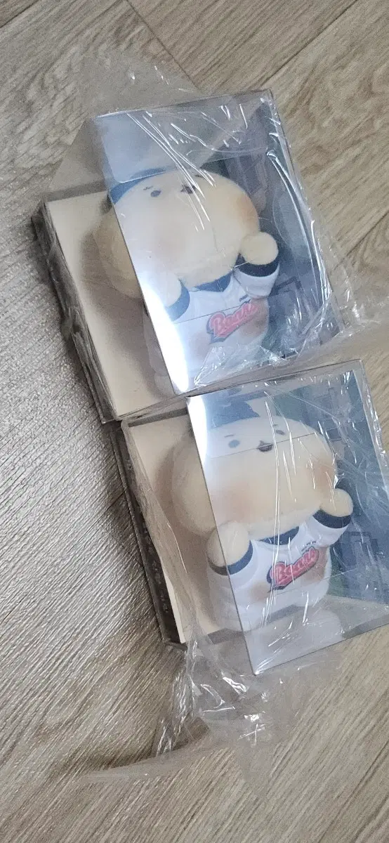 두산 베어스 망곰 허슬두 인형 키링 미개봉 새제품