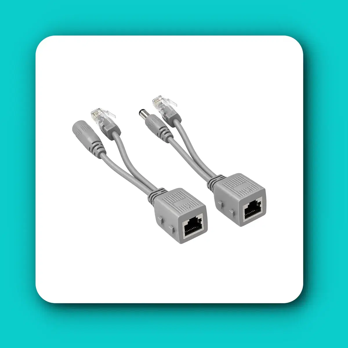 [도매가]DC 12V 패시브 PoE 어댑터 세트 인젝터 스플리터 RJ45 IP카메라