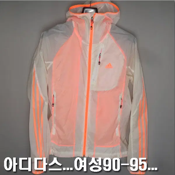 아디다스/여성90-95/경량바람막이후드자켓점퍼/5922/달순구제162