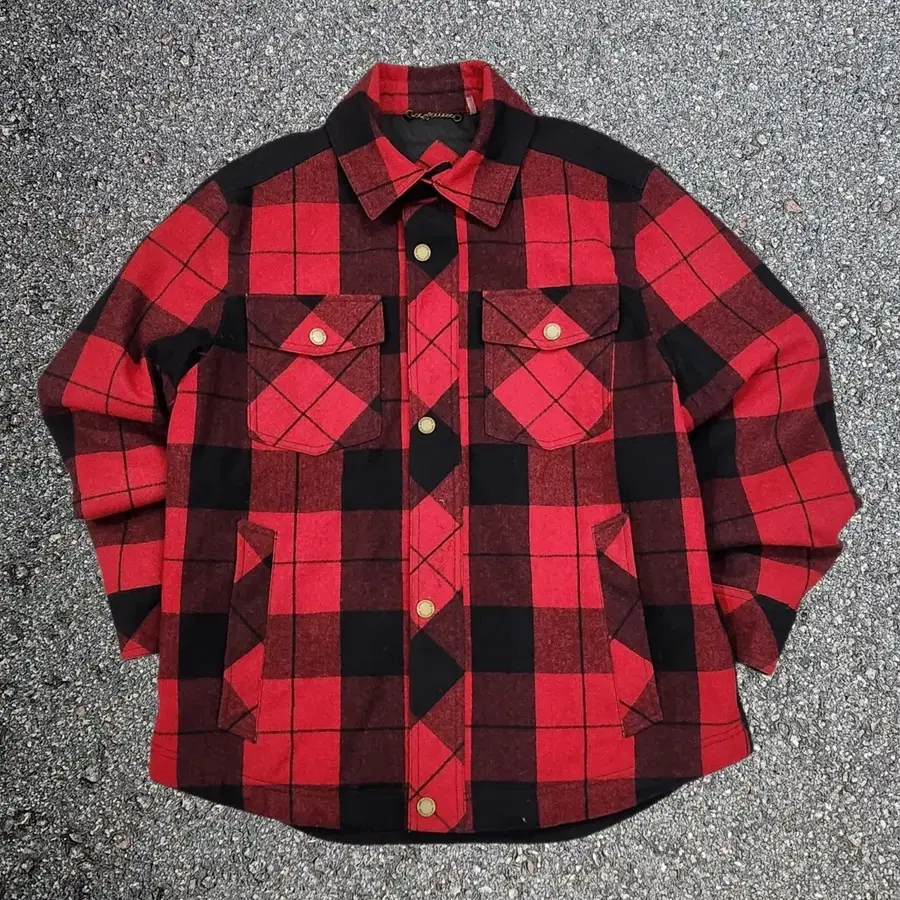 펜들턴 Pendleton 트윈 포켓 버팔로 체크 플란넬 자켓 M