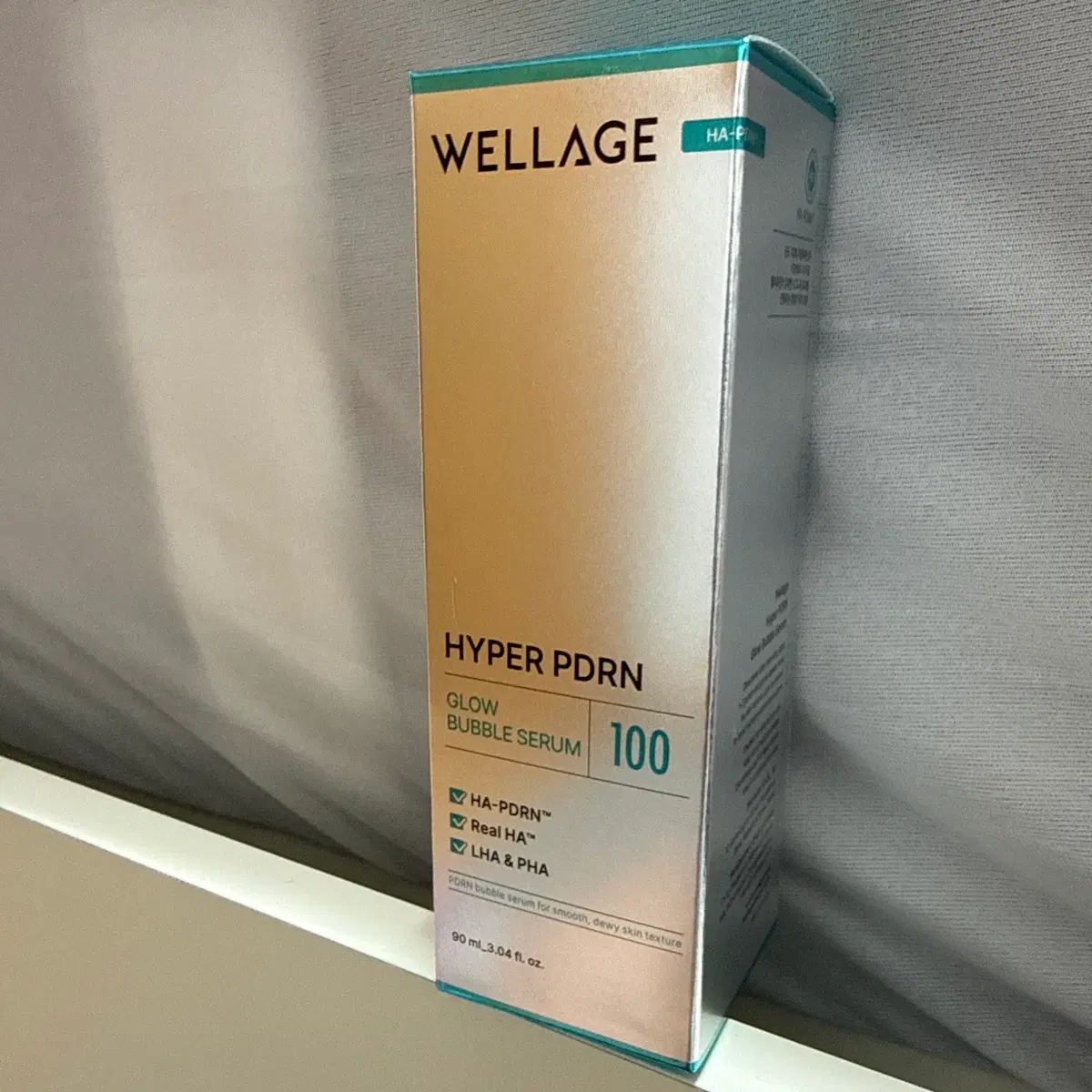 웰라쥬 하이퍼 PDRN 글로우 버블 세럼 90ml
