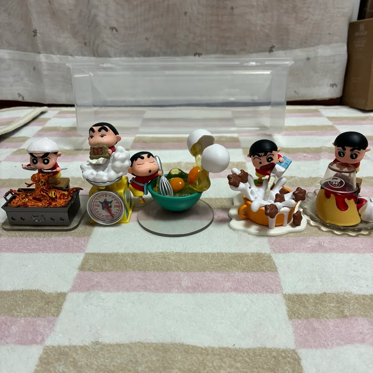 짱구는못말려 요리 테마 피규어 5종세트
