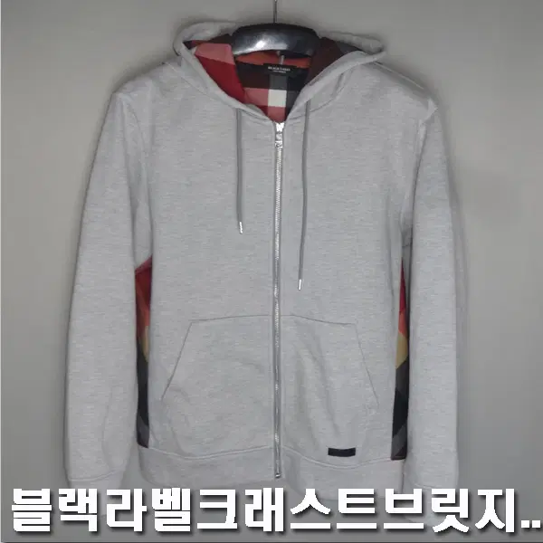 블랙라벨크레스트브릿지/남성100/체크패턴면후드집업자켓점퍼/6120/달순구제162