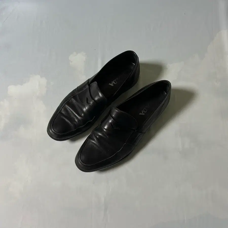 Prada classic strap loafers shoes