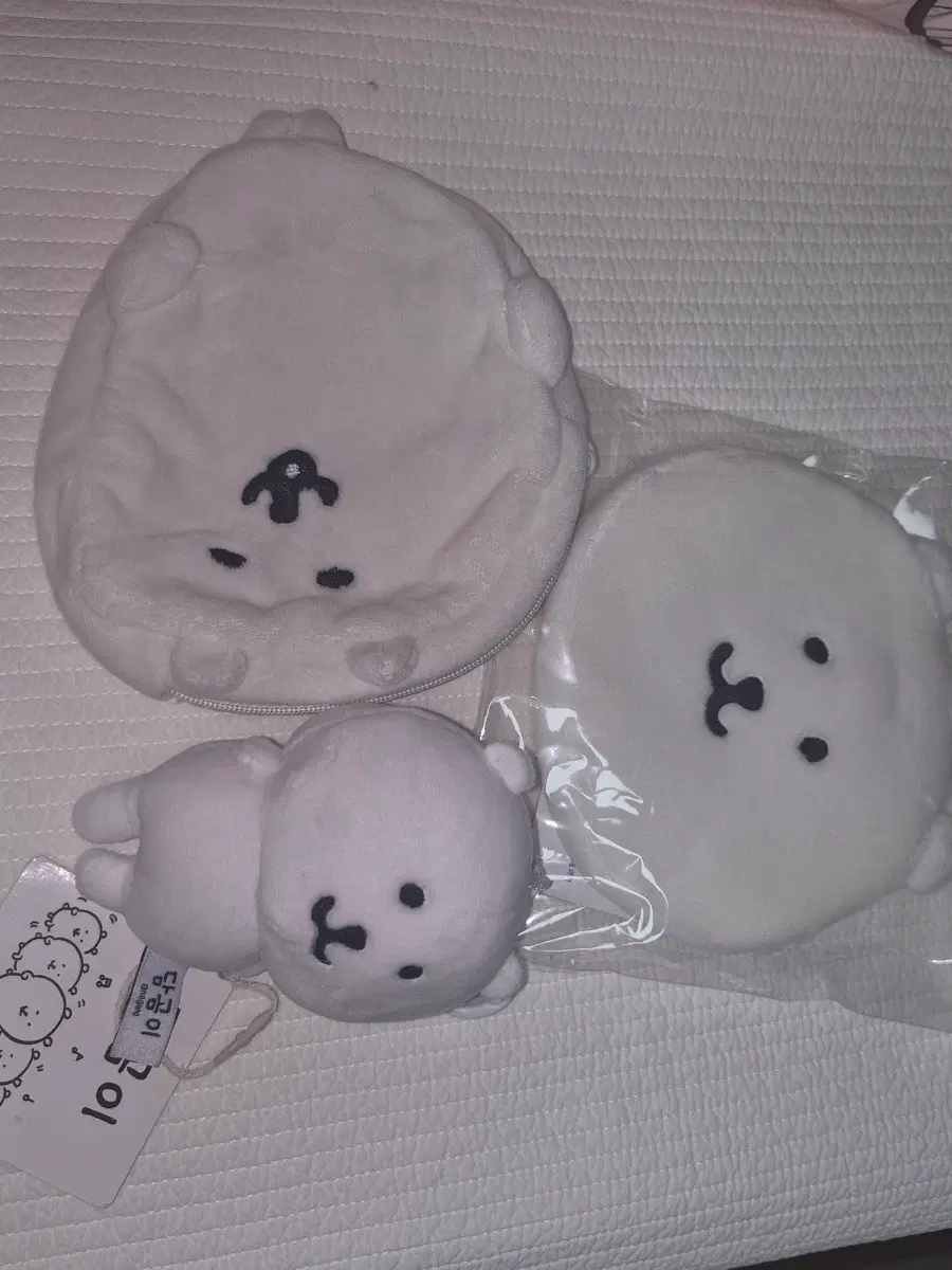농담곰 담곰이 대원 파우치 릴패스 인형 누이 마스코트