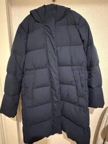 MUJI 여성용 다운 자켓 네이비 M 사이즈 무인양품