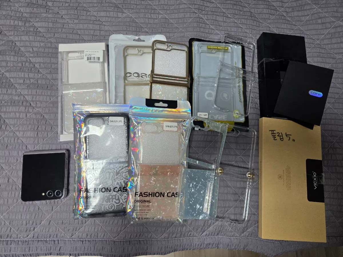 z플립5 512GB 라벤더+박스+케이스